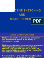 CRIME SCENE SKETCHING AND MEASUREMENTS