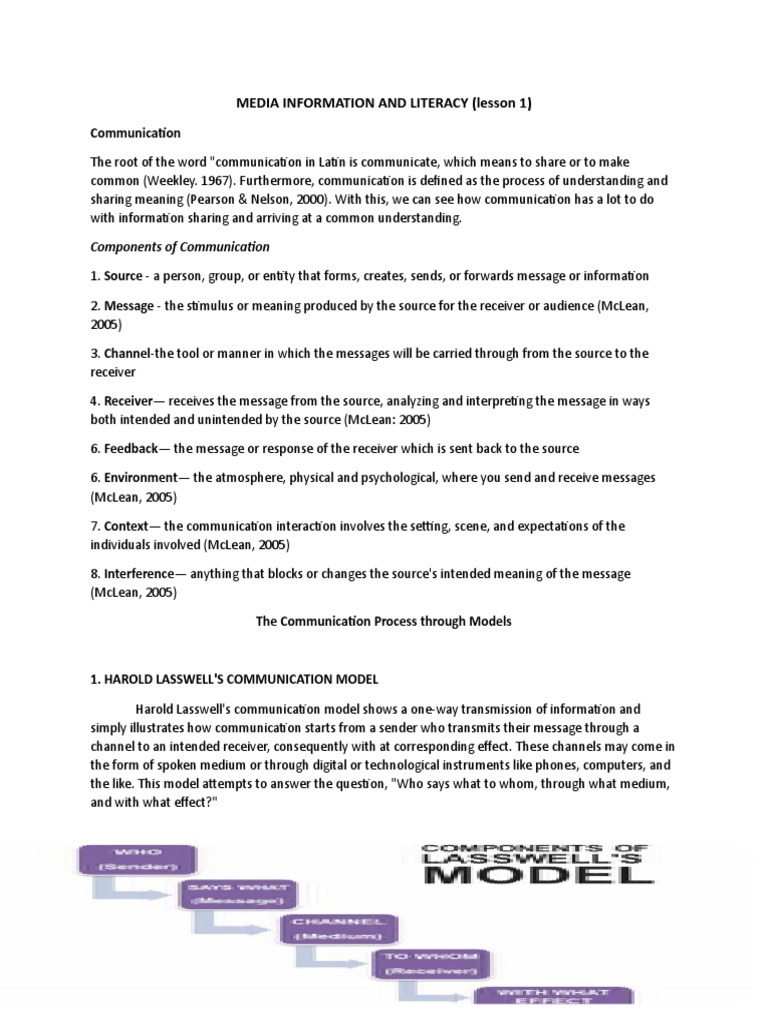 Media Information and Literacy | PDF | Social Science