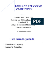 Topic 1 Ubiquitous Computing Introduction PDF