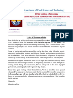 Letter of Recommendation PDF