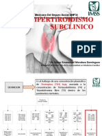 Hipertiroidismo Subclinico