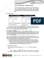 Soal - Tka Saintek - Matematika - Program Linear