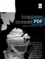 Ecología Humana Una Propuesta Bioética