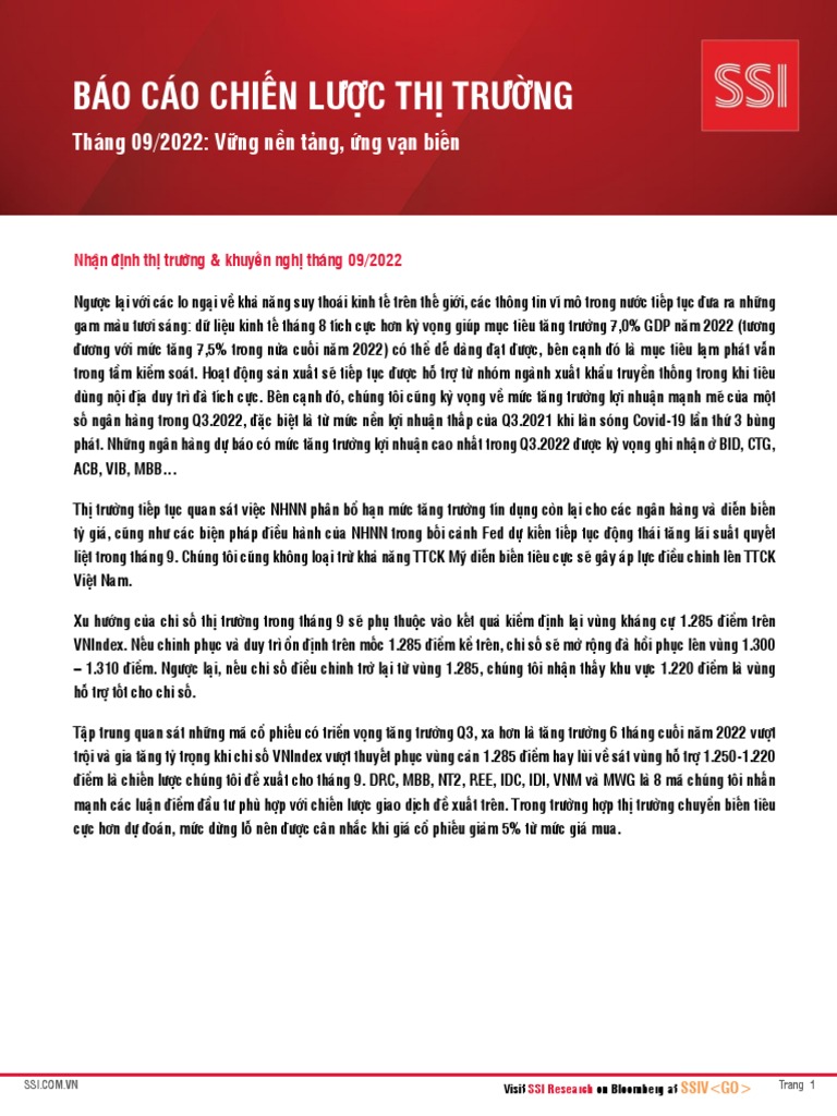 Bao cao chien luoc thi truong thang 9 2022 ssiresearch pdf pdf