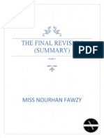 The Final Revision Summary g5