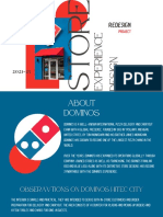 Domino's Restaurant Redesign Project