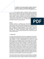 Conflictividad y Conflictos - PDF - Comunicación - Sociología PDF