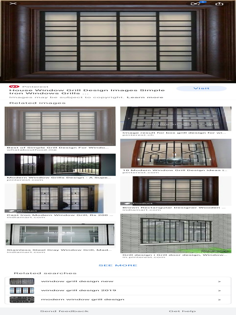 Window Grill Design - Google Search PDF