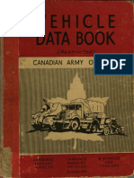 Vehicle Data Book 1944 Canadian Army Overseas