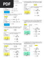 Ejercicios Resueltos de Interés Simple y Compuesto | PDF | Interés ...