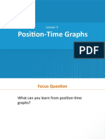 Module 2 - Lesson - 3 - Position-Time - Graphs