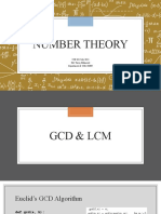 Number Theory Fundamentals