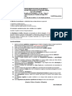 Ficha de Trabalho de Grupo 14 As Relações Precoces PDF