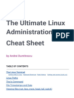 Linux Cheat Sheet V1.0 PDF
