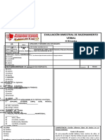 2do - EXAMEN COMUNICACIÓN - FILA A - III Bim. 2022