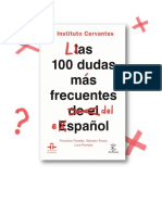 Inst-Cervantes-2019 - Dossier - 100 - Dudas - Mas - Frecuentes - Del - Español