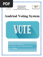 Android Voting System