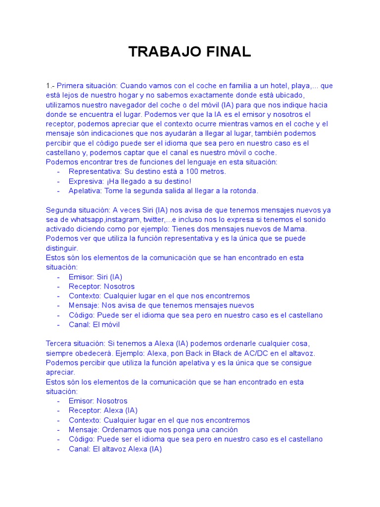 David Riera Hervás - Inteligencia Artificial | PDF