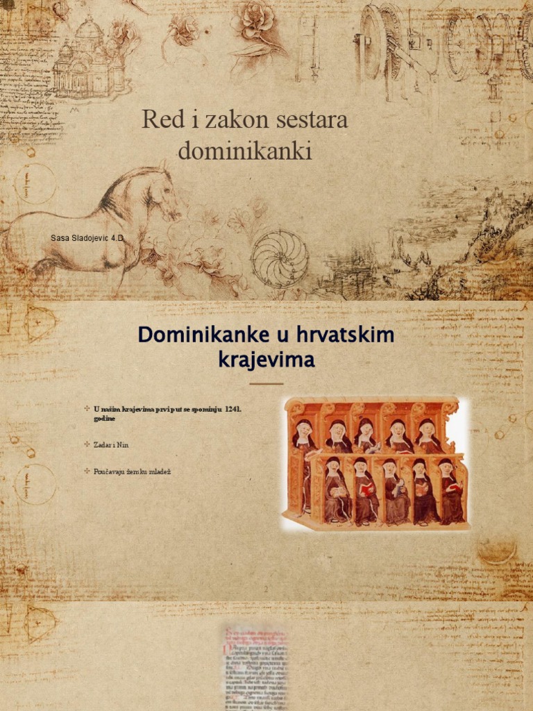 Red I Zakon Sestara Dominikanki | PDF