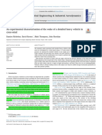 An Experimental Characterisation of The Wake of A Detailed Heavy Vehicle in Cross-Wind (DR)