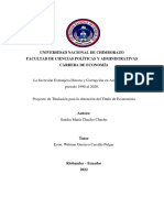 Chucho Chucho S. (2023) La Inversión Extranjera Directa y Corrupción en América Latina Periodo 1990 - 2020 PDF