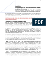 Dispositivos Móviles en Ed. Física, Justificación en La Programación Didáctica