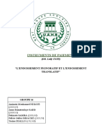 L'endossement Translatif Et L'endossement Pignoratif (Version Finale)