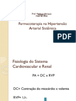 Farmacoterapia Na Hipertensão Arterial Sistêmica: Prof. Matheus Marques Fainor Maio de 2020