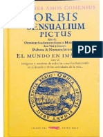 Orbis Sensualium Pictus de Comenius