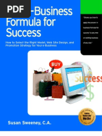 The E-Business Formula For Success