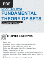 Suman's CHAPTER 2 FUNDAMENTAL THEORY OF SETS