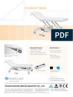 Brochure - Universal Examination Table (BIDE002E) - BiHealthcare