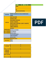 Horario Marzo 2023