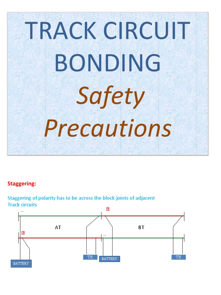 Track Circuit Bonding Arrangements | PDF