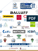 Programa Expo Académica Industrial 2023