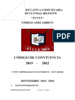 Código de Convivencia Tunta 2019-2020.