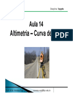 Curvas de Nível e Altimetria