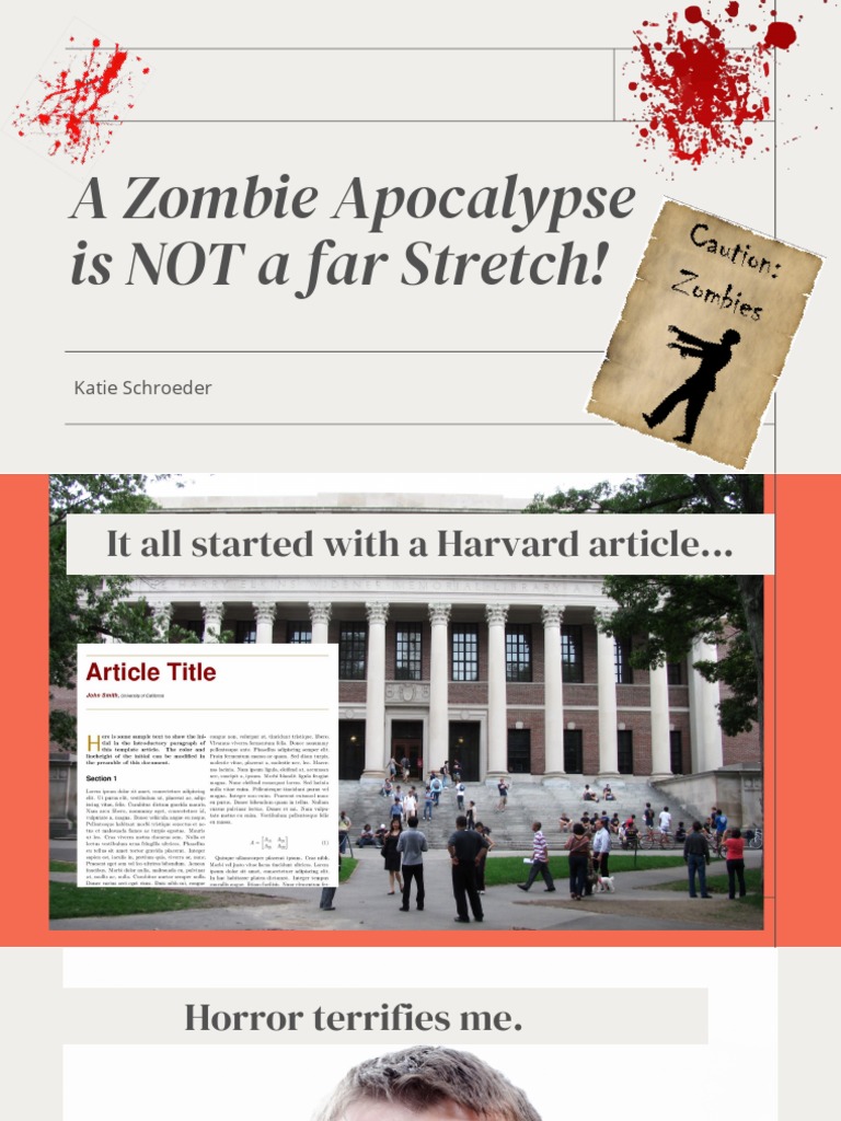 Preparing for a Zombie Apocalypse | PDF