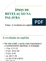 Princípios de Revelação Na Palavra - Aula 8