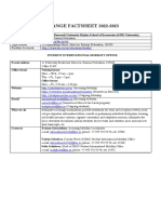 Hse Exchange Factsheet 2022-2023 Upd 1 PDF