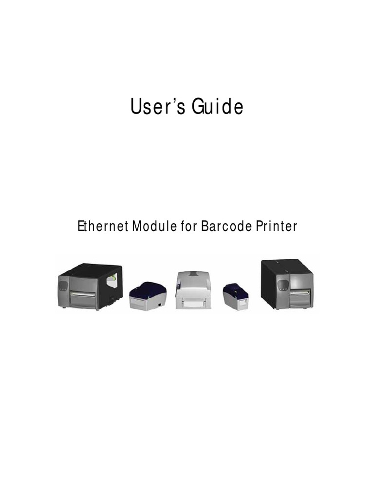 Godex Ethernet Module User Guide | PDF