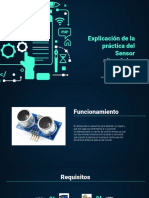 Diapositivas Práctica Del Sensor Ultrasónico