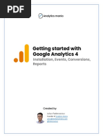 Analytics Mania - Getting Started With Google Analytics 4