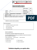 Adecuación Prueba Sumativa 8º