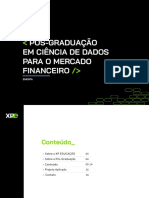 Ementa Pos Graduacao em Ciencia de Dados Mercado Financeiro.