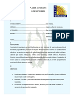 PLAN DE ACTIVIDADES 15 de Septiembre PDF