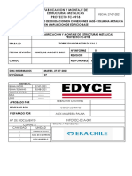 Informe Sobre Corrosión Debilitante de Base de Perfiles Columna en Planta Clorato de Sodio