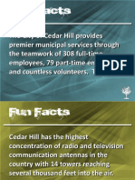 Cedar Hill Fun Facts: Municipal Services, Population Growth & More
