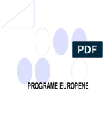 Programe Europene PDF