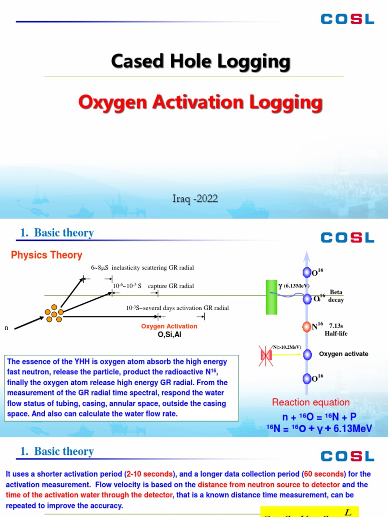Oxygen Activation Logging PDF | PDF